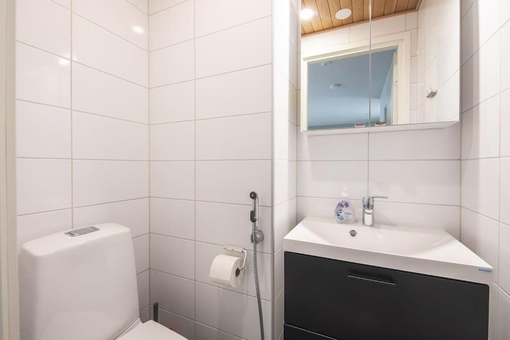Ydinkeskustassa Saunallinen Huoneisto Kahdessa Tasossa Kuopio Exterior photo